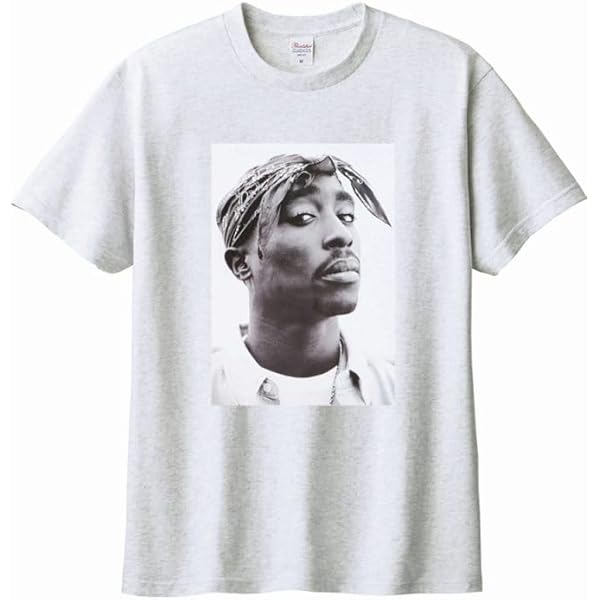 Makaveli 2Pac Tシャツ グレー 新品タグ付き Amazon.com: Tupac T Shirt 2Pac Makaveli Logo Official Unisex